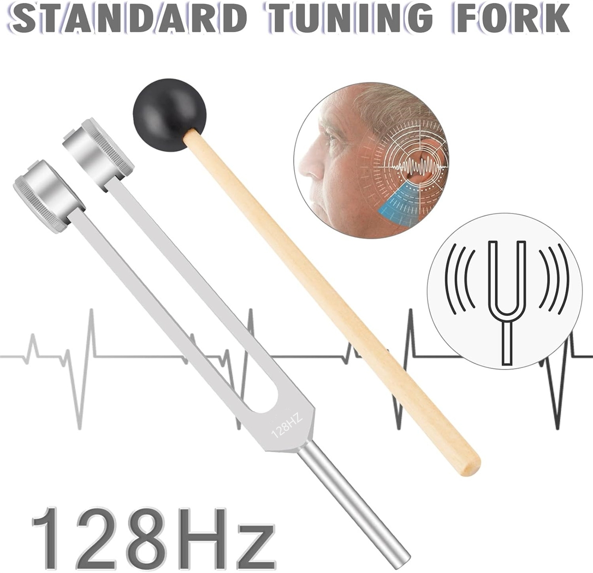 128/256/1024Hz Tuning Fork: Fo - огляд і ціна Holistic Health & Wellness
