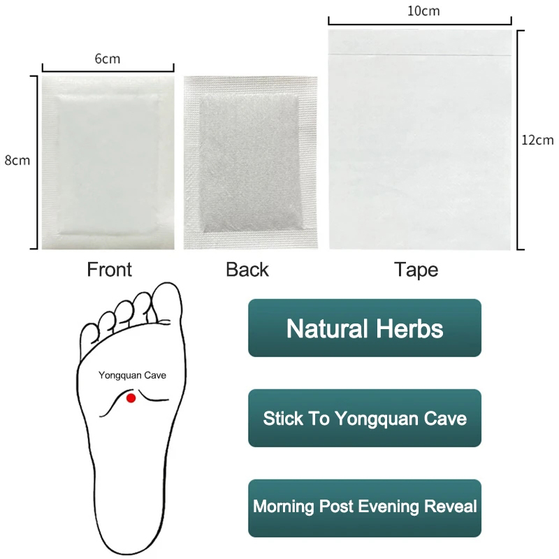 10pc Detox Foot Patch Anti-Swe - огляд і ціна Detox Foot Patch