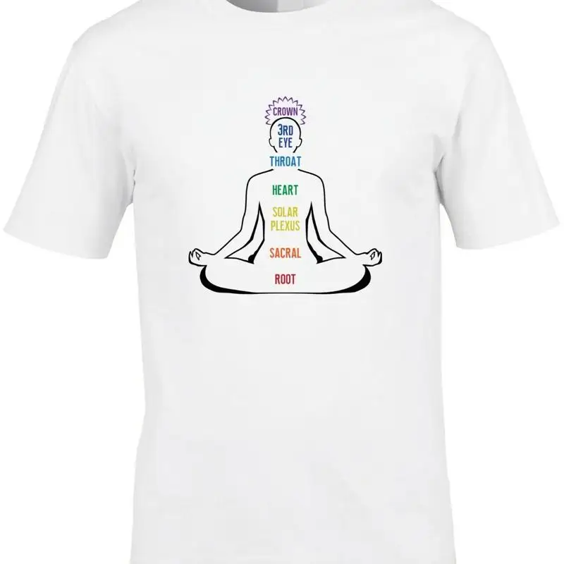 Chakras Yoga Men'S T Shirt Med - огляд і ціна Health Wellness Yoga